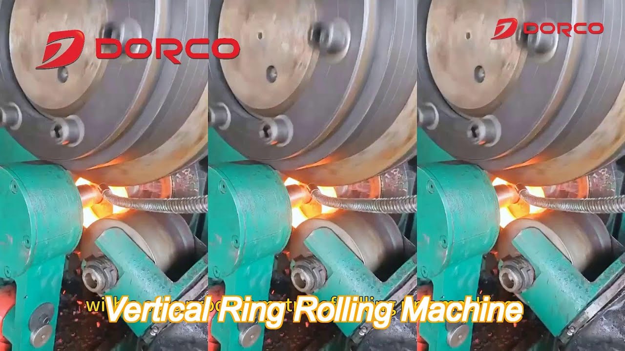 small vertical ring rolling machine d51y-160 od 55mm-160mm ring rolling equipment