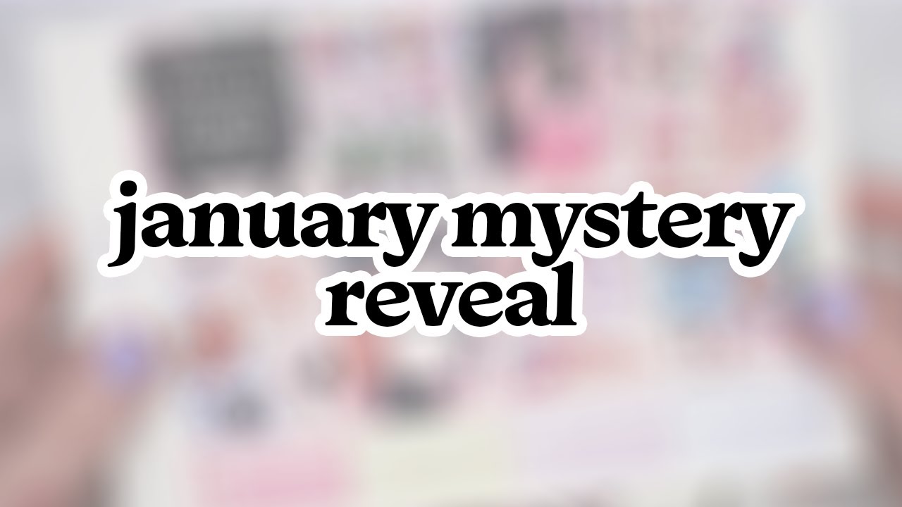 January Mystery Reveal! | Sticker Kit Subscription | Plannerface