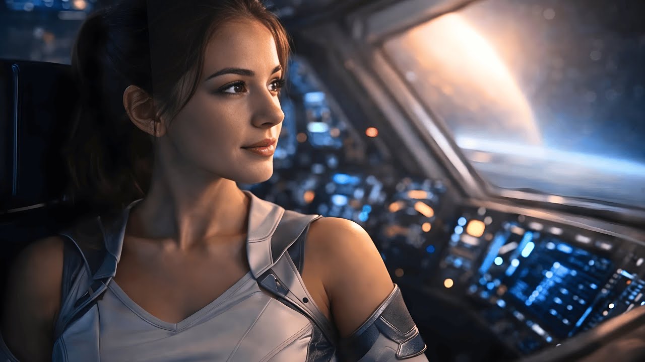 Alone in an Orbital Capsule (4k) | Sci-Fi Escape Moment