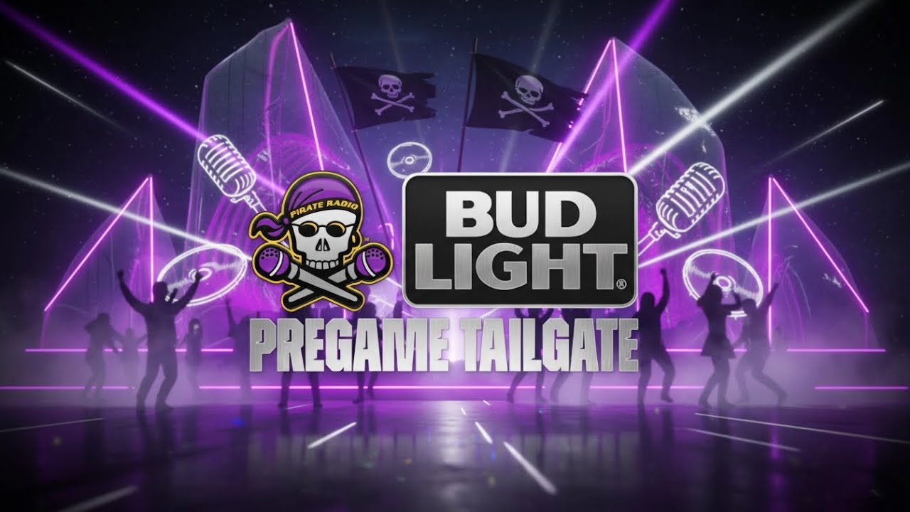 ECU Football vs Army - Pregame Words From Your Pirate Radio Pregame Tailgate host Clip Brock 