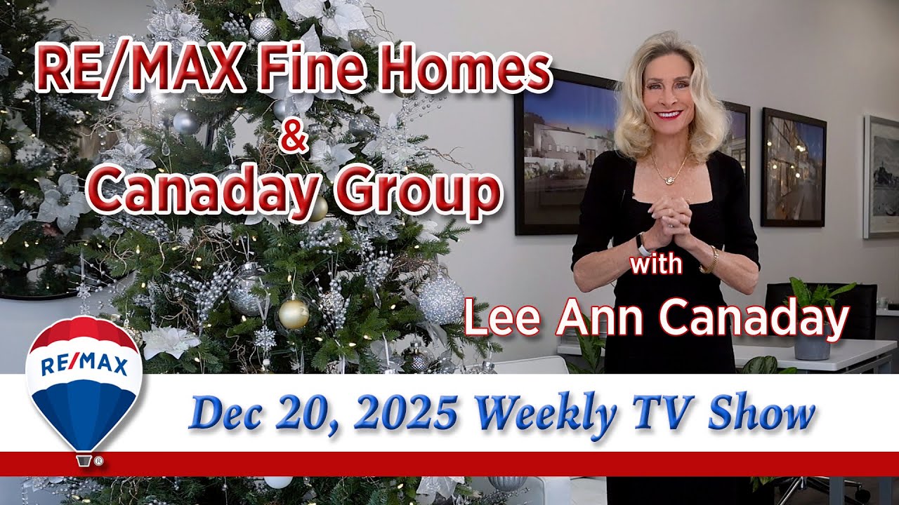 RE/MAX Fine Home & Canaday Group - Dec 20, 2025 TV Show 🎄 🌦️  ☃️ orangecountyrealestate 🏠🏠