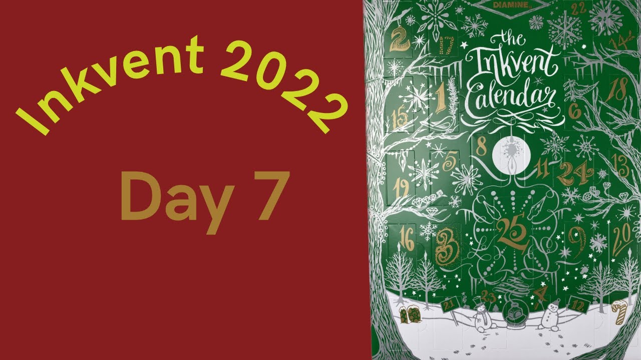 Diamine Inkvent 2022 - Day 7 - Diamine Alpine