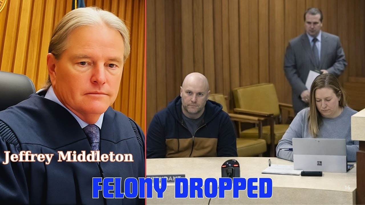 Judge Jeffrey Middleton Drops Felony Charges in Open Court