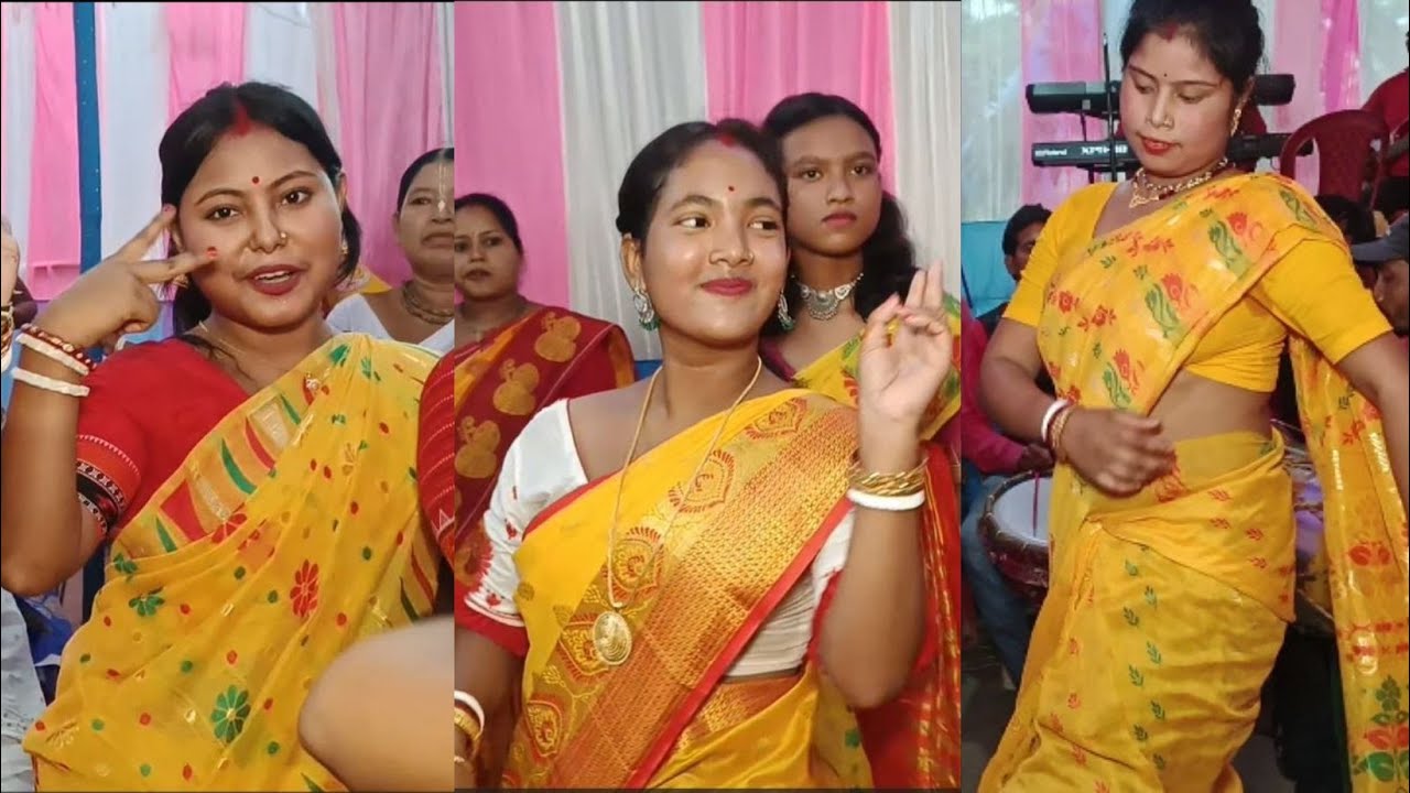 নতুন নাচ দেখাতেই আনন্দ  ||বংশী বাজায় কে  || Bongshi Bajay Ke Re Sokhi ||