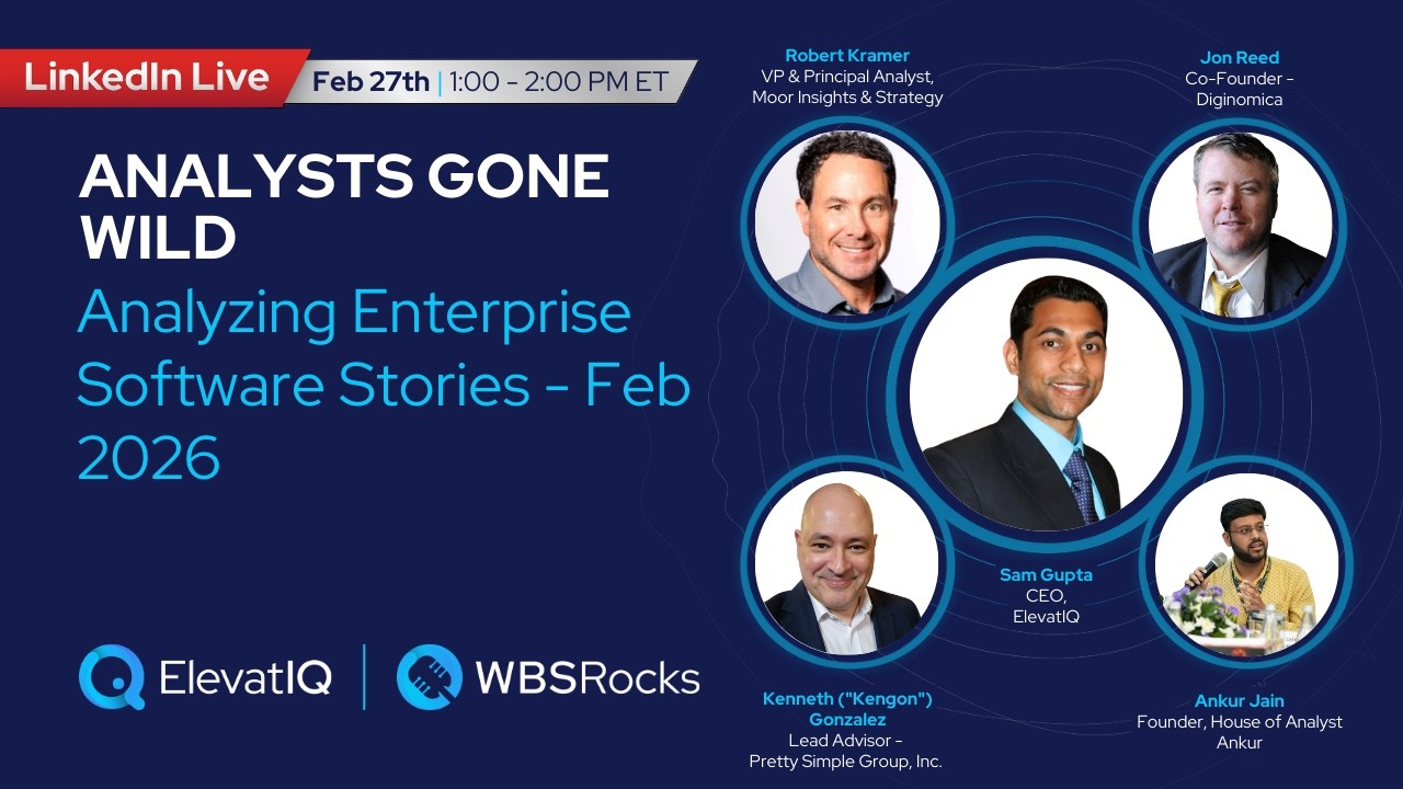 Analysts Gone Wild | Analyzing Enterprise Software Stories | Episode 49