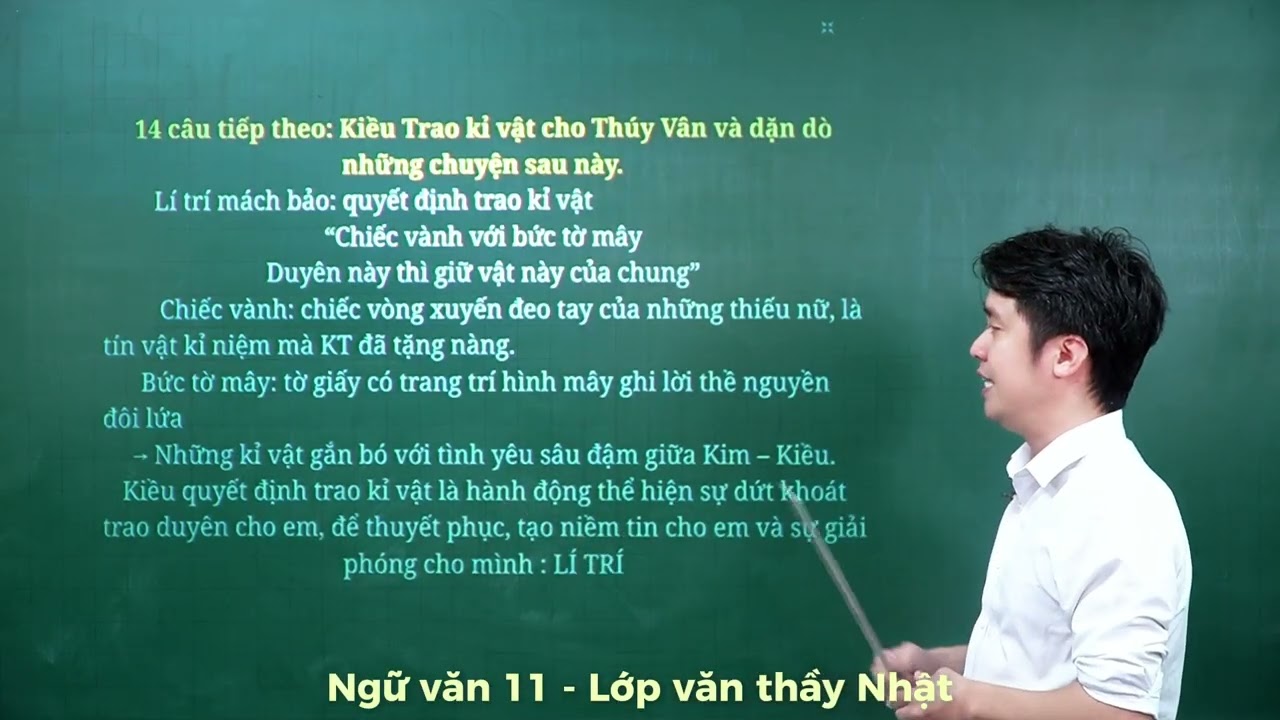 TÌM HIỂU ĐOẠN TRÍCH 'TRAO DUYÊN' - NGỮ VĂN 11