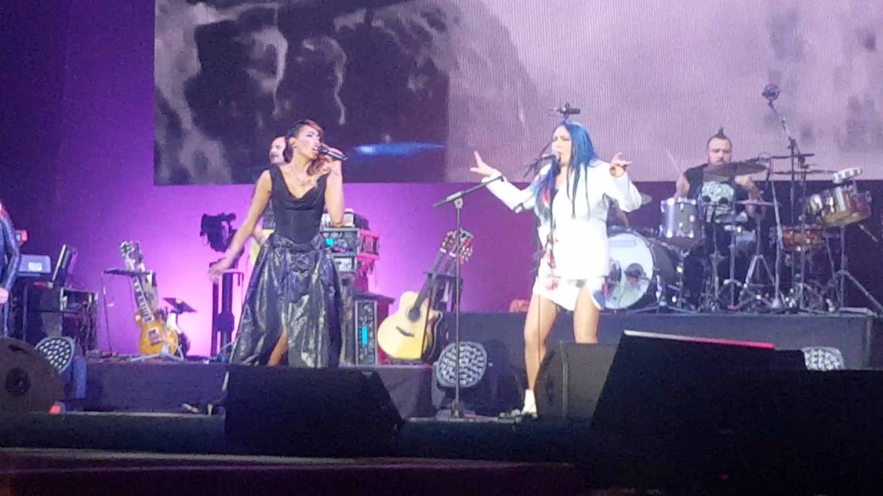 Loredana Berte' e Nina Zilli - La goccia Amiche in Arena 19/09/2016
