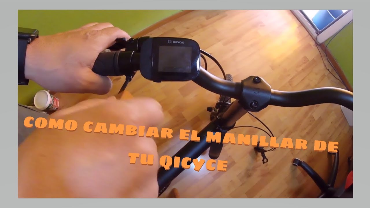Cambiar el manillar de la Qicycle para ganar altura