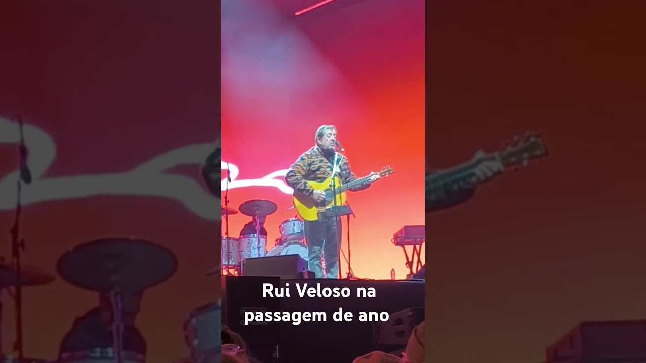 Rui Veloso na passagem de ano 2024 / 2025. 