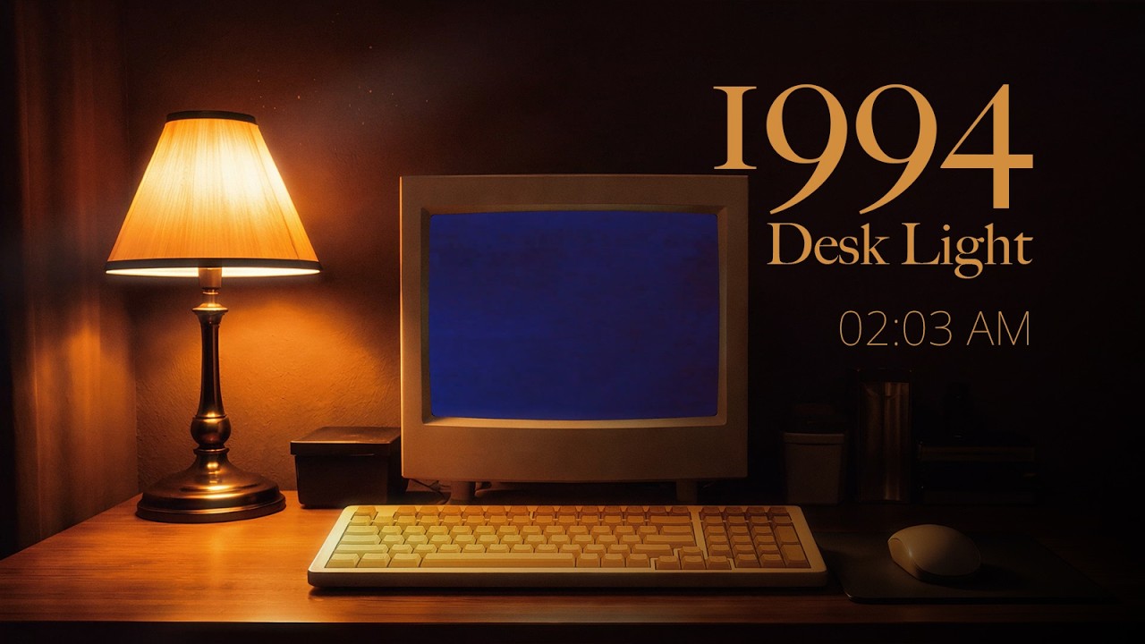 1994 desk light | 2:03 AM - slow lofi hiphop for late night work