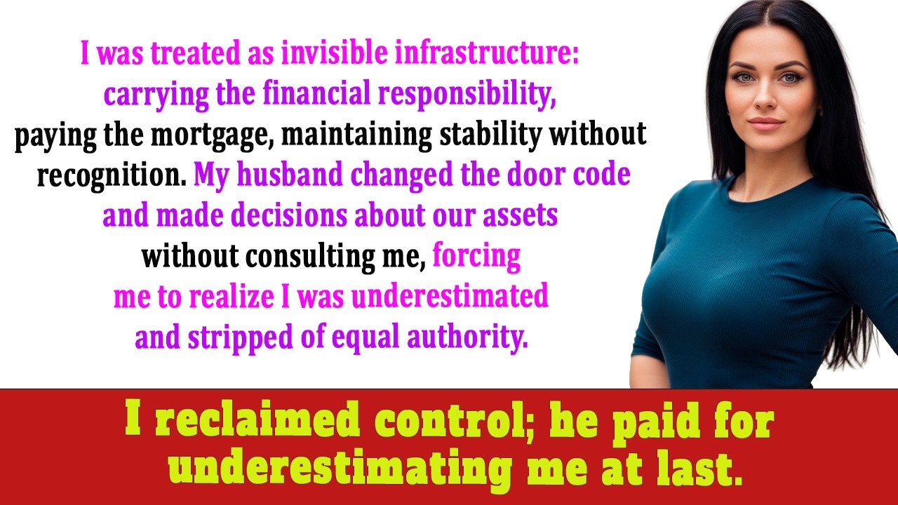 My Husband Locked Me Out — He Forgot I Paid the Mortgage