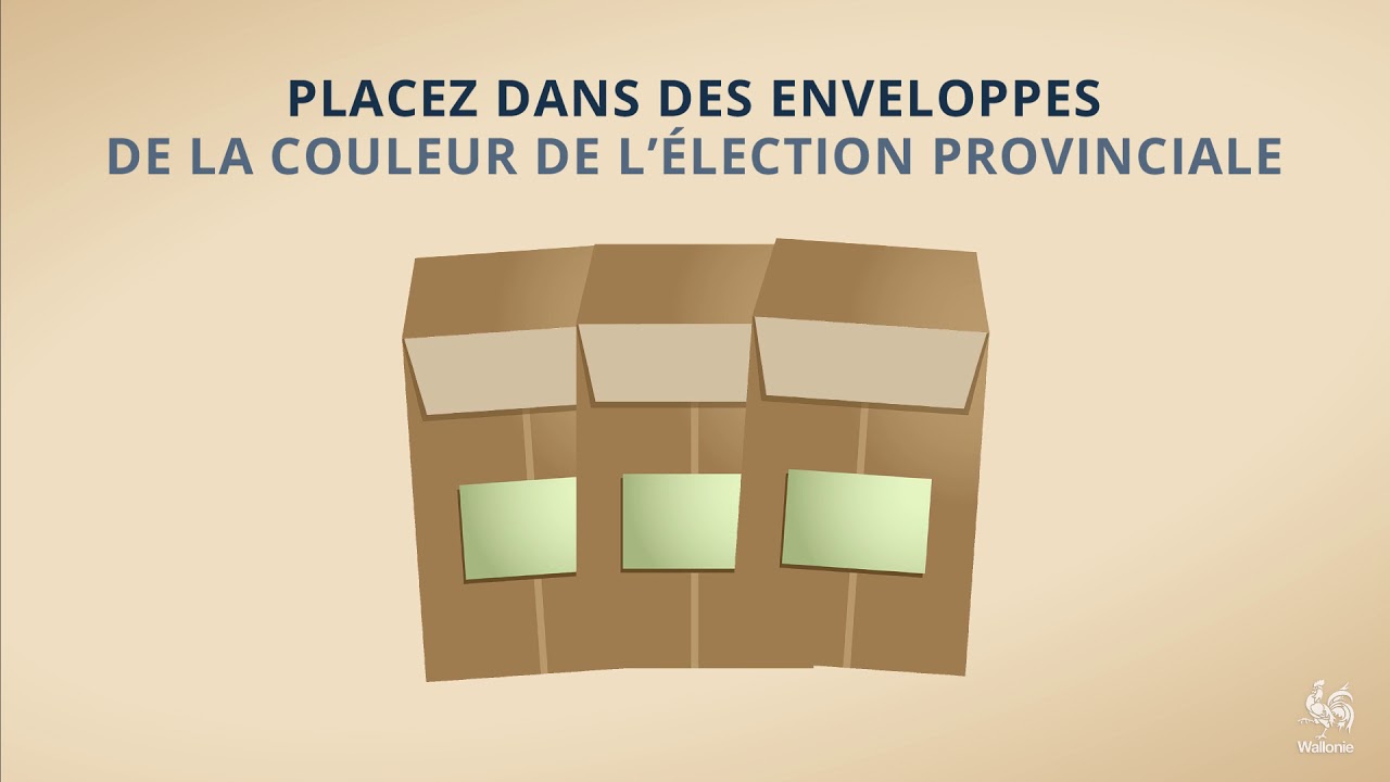 Elections communales et provinciales 2018 - Bureau de vote : clôture du scrutin