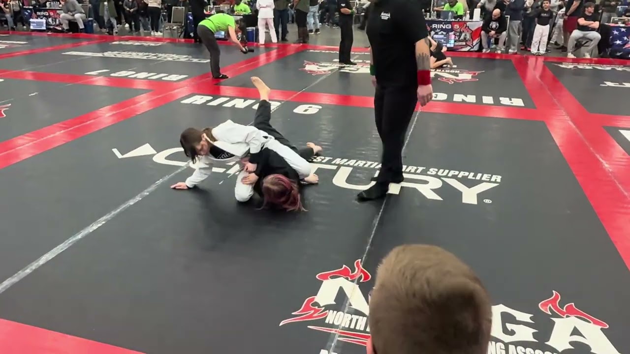 Jolee NAGA Baltimore second Gi match 