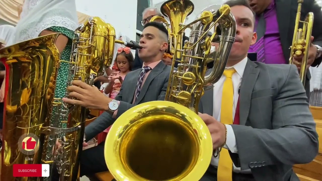 27- O Senhor é minha luz! SAX BARÍTONO GALASSINE MiB e SiB *Fortunato Sax*