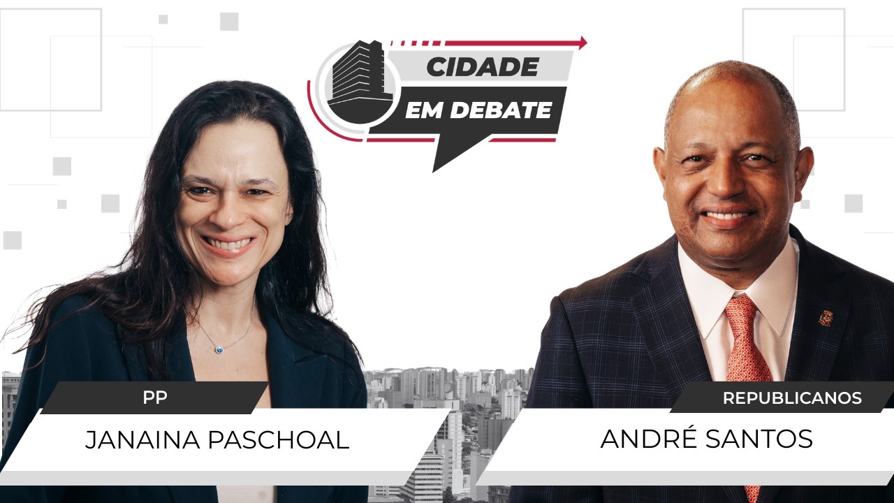 Cidade em Debate recebe a Vereadora Janaína Paschoal e o Vereador André Santos | 04/03/2026