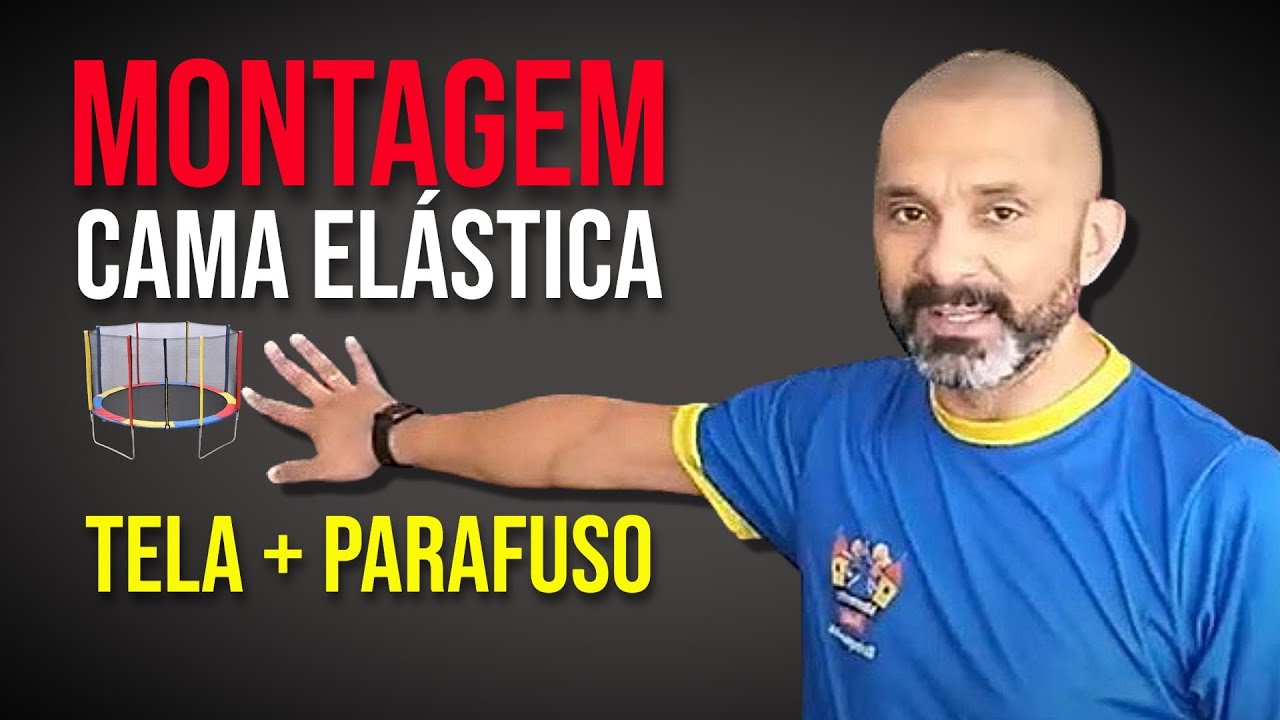 Como MONTAR Cama Elástica de 1,83mts | Aluguel de Brinquedos | José Monteiro