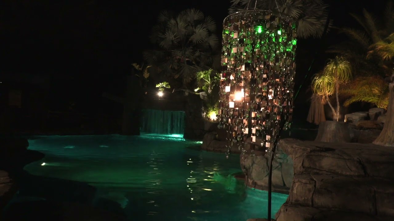 QVC Broll - Marigold Solar LED Hanging Chandelier