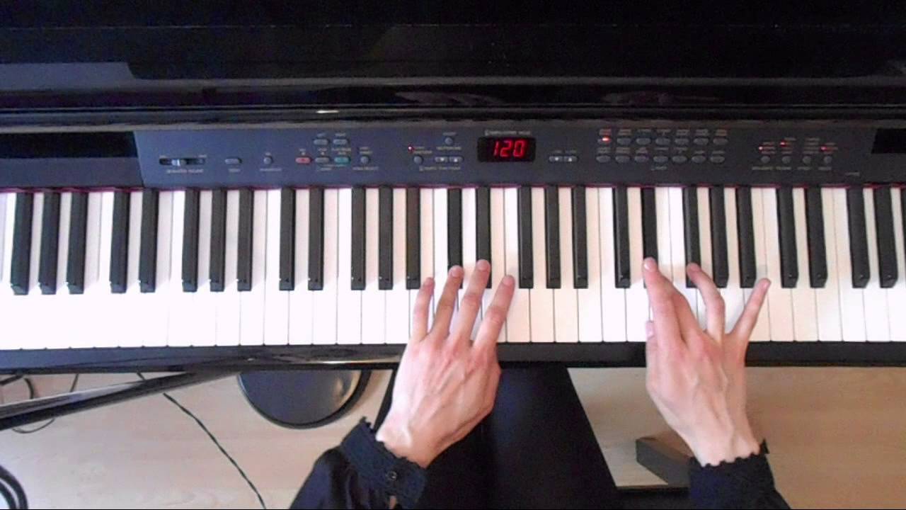 Online Piano Scales: Ab Major Contrary Motion Scale