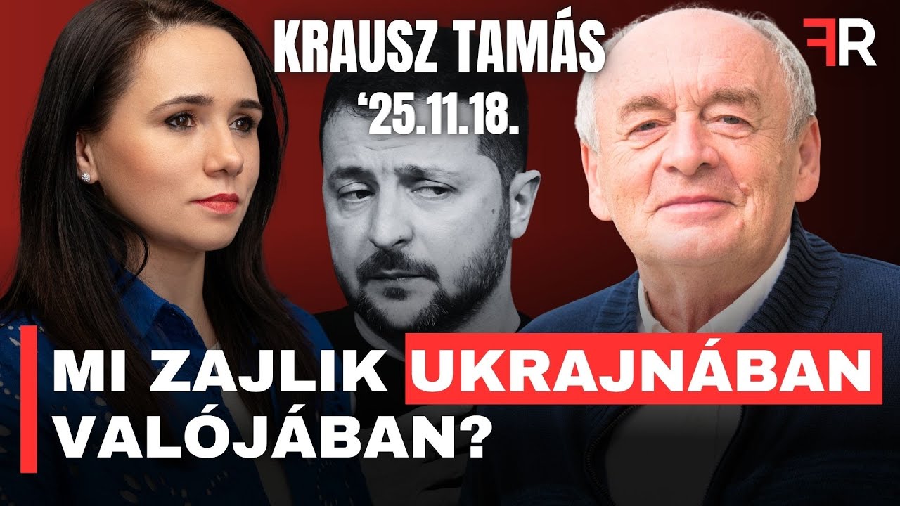 Ukr&aacute;n korrupci&oacute;:  Zelenszkij buk&aacute;sa elker&uuml;lhetetlen? - Krausz Tam&aacute;s