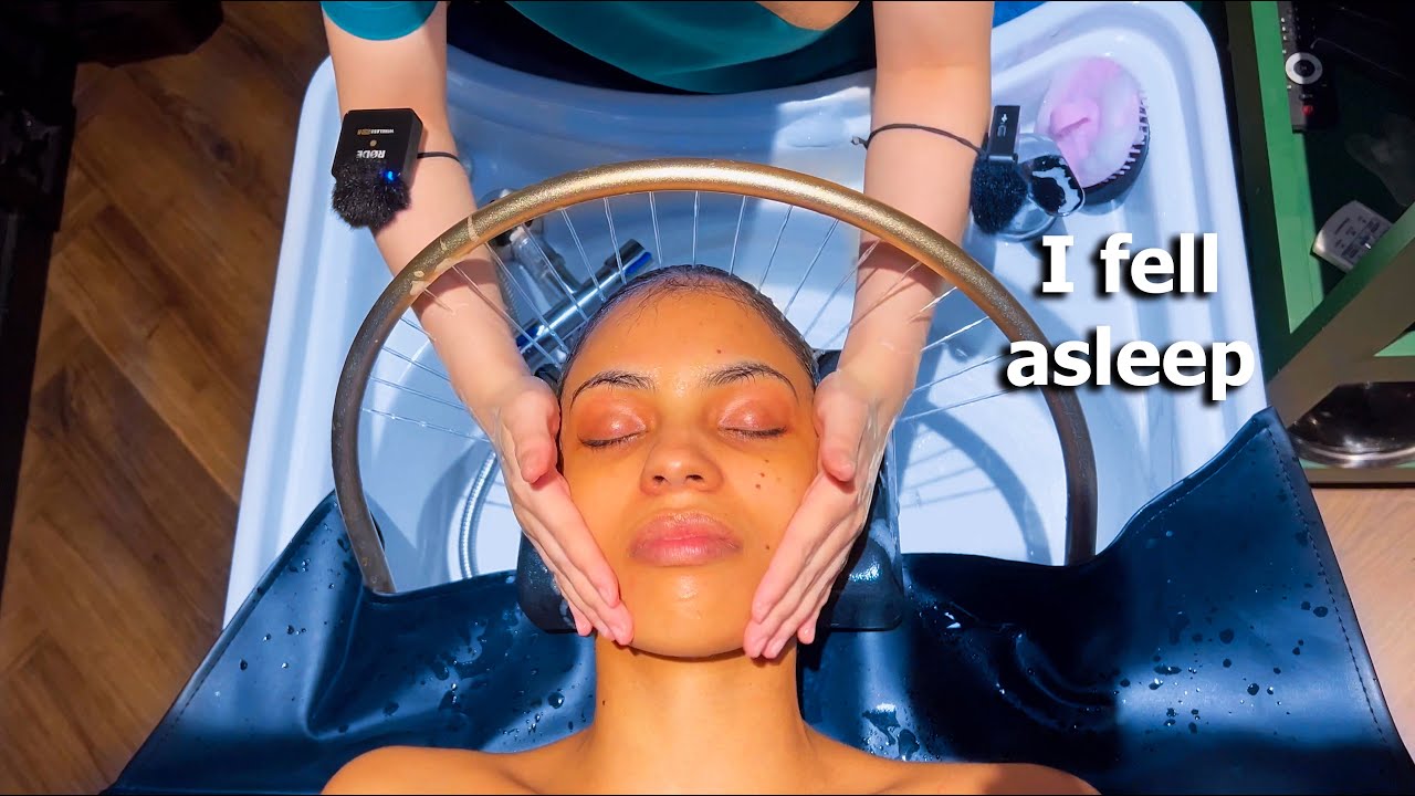 ASMR: расслабляющий вьетнамский водный массаж для глубокого сна!