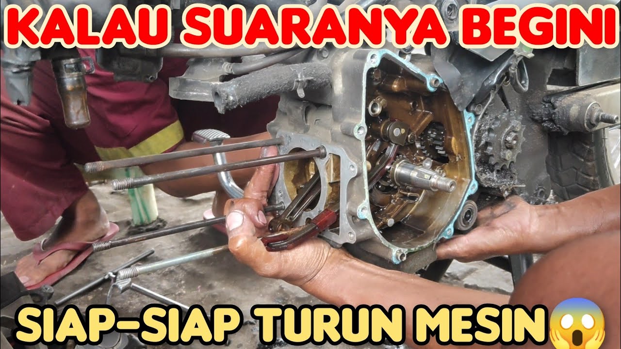 Motormu suaranya begini..? siap2 turun mesin