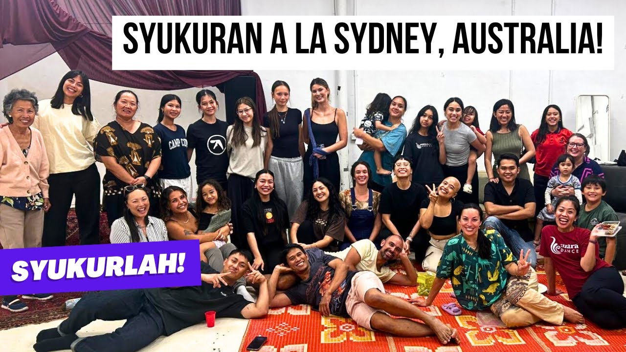 Hidup Di Australia Tetap Mengadakan Acara Syukuran Makan-Makan Layaknya Di Kampung