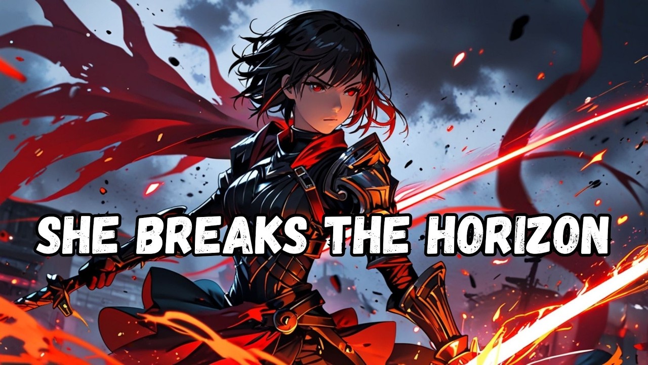 She Who Breaks the Horizon – Epic Orchestral Rock Battle Anthem for Female Warriors