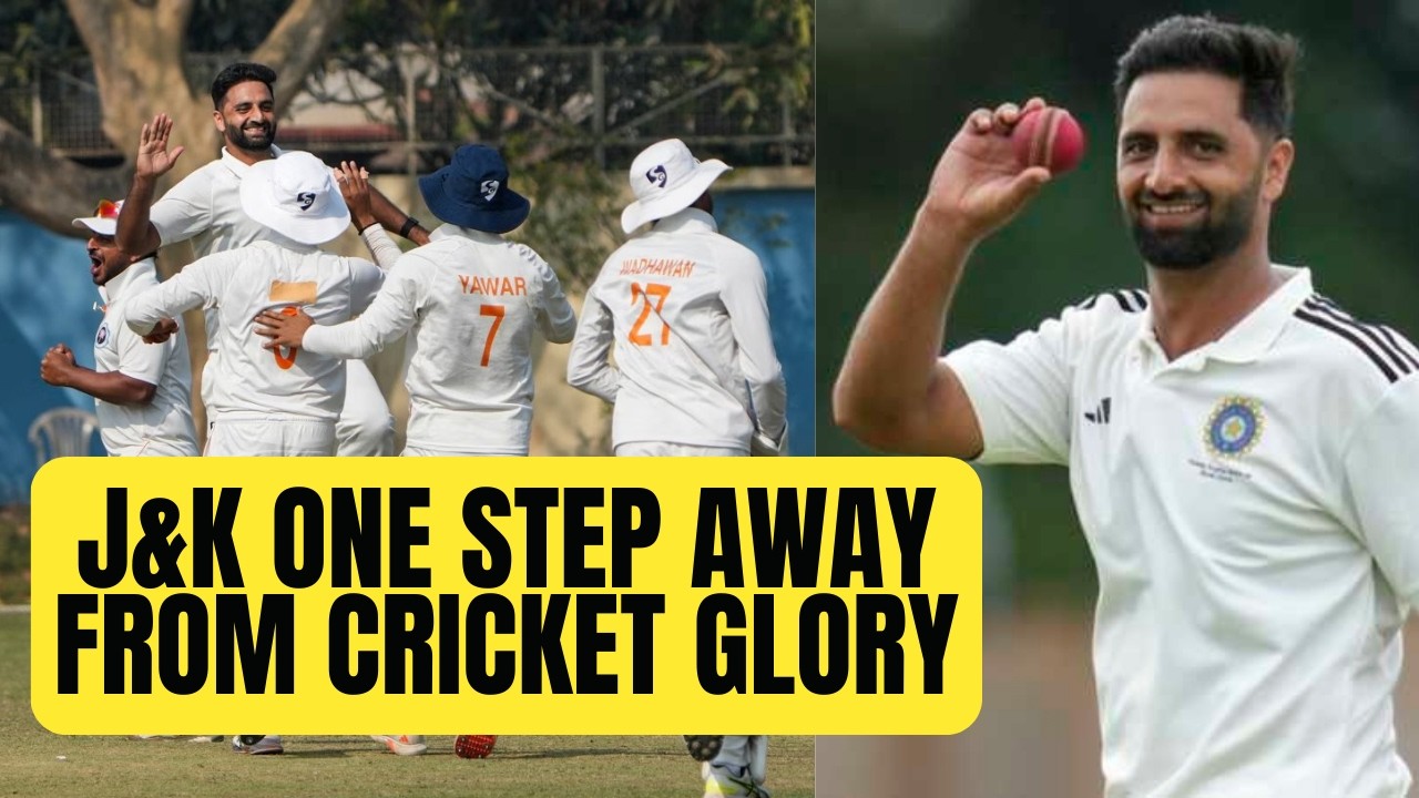 FLASH: Jammu and Kashmir beat Bengal, reach Ranji Trophy final for first time
