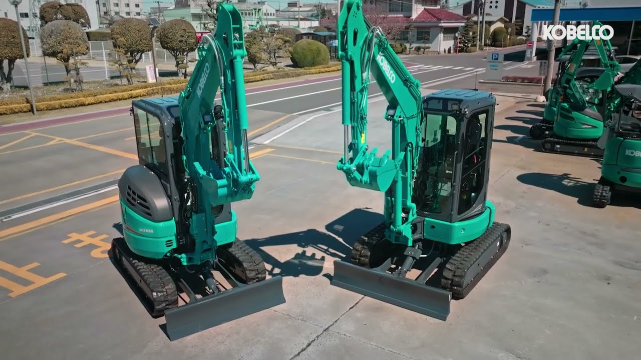 НОВИНКА! Обзор Kobelco SK34SR-7 и SK39SR-7