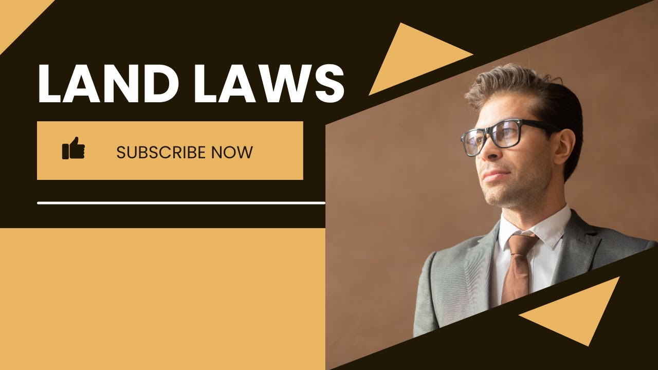 Land Laws | Land Laws in India #lawnotes #landlaw PDF NOTES