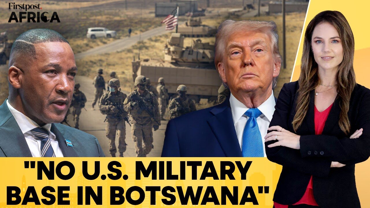 Botswana Denies Hosting a US Military Base, Reaffirms Sovereignty | Firstpost Africa | N18G