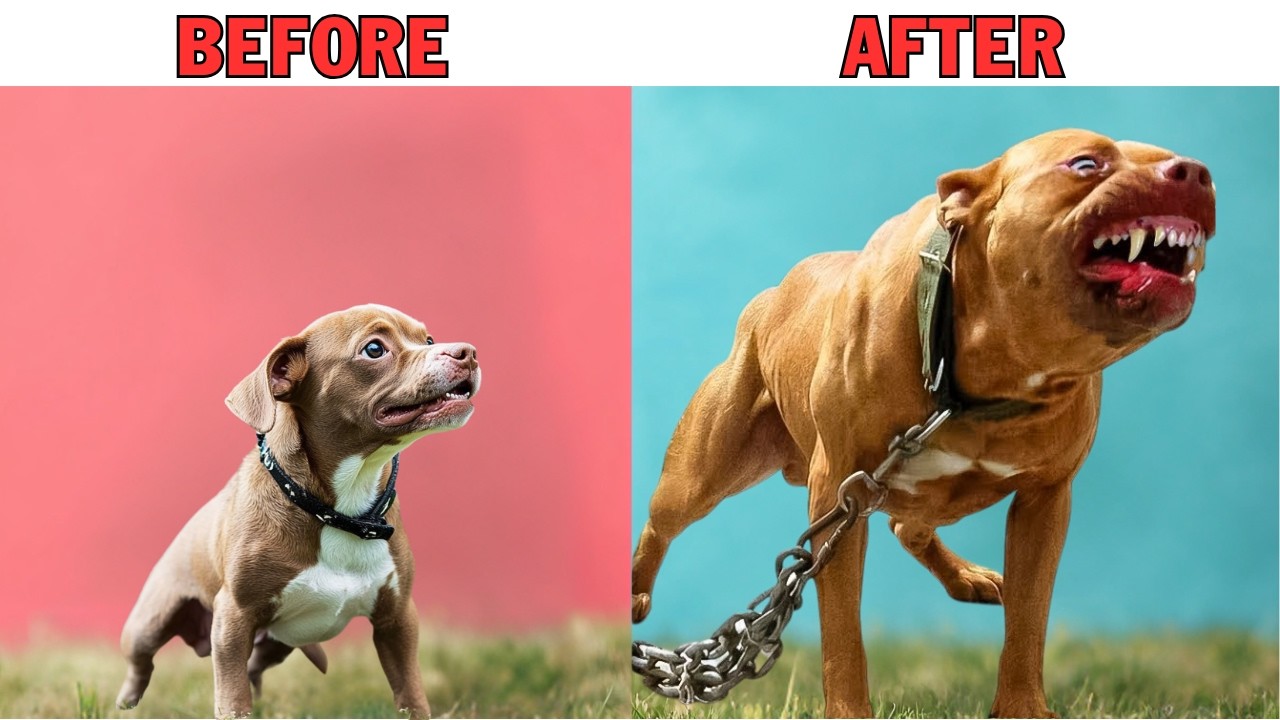Why do dogs change as they grow up? Discover the strange truth! 🐶🤔