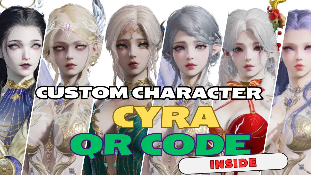Check Out the Most Creative Cyra Custom Designs from the Naraka Community! QR Codes Included!