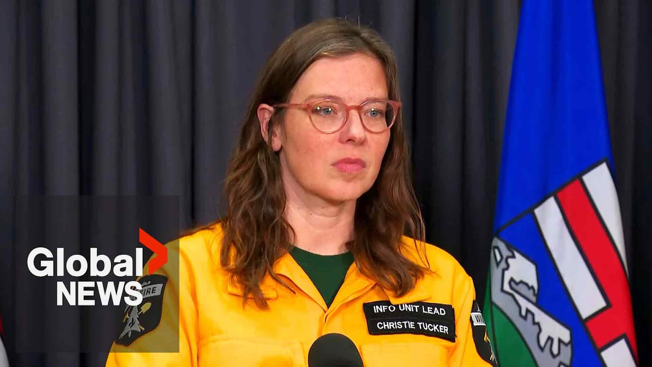 Alberta wildfires: Several major fires rained upon, helping firefighters to make progress | FULL