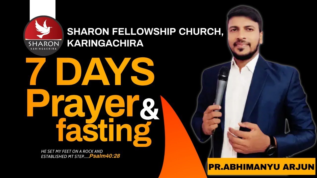 7 DAYS FASTING PRAYER | Pr. ABHIMANYU ARJUN