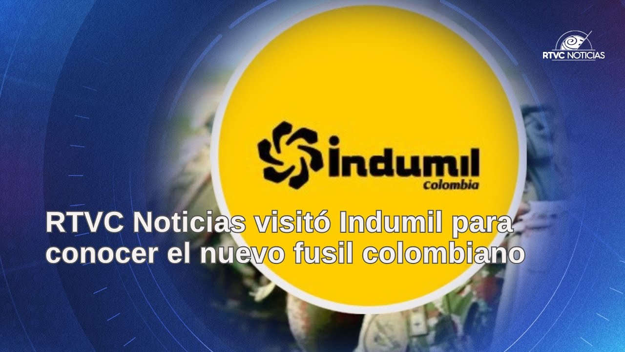 🎥 En exclusiva, RTVC Noticias visitó Indumil para conocer de cerca el nuevo fusil nacional