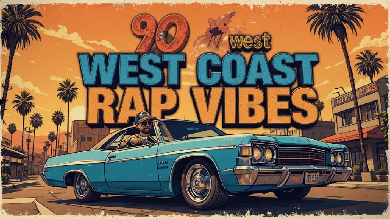90s West Coast Rap Vibes 🌴 Street Hip-Hop Classics Compilation