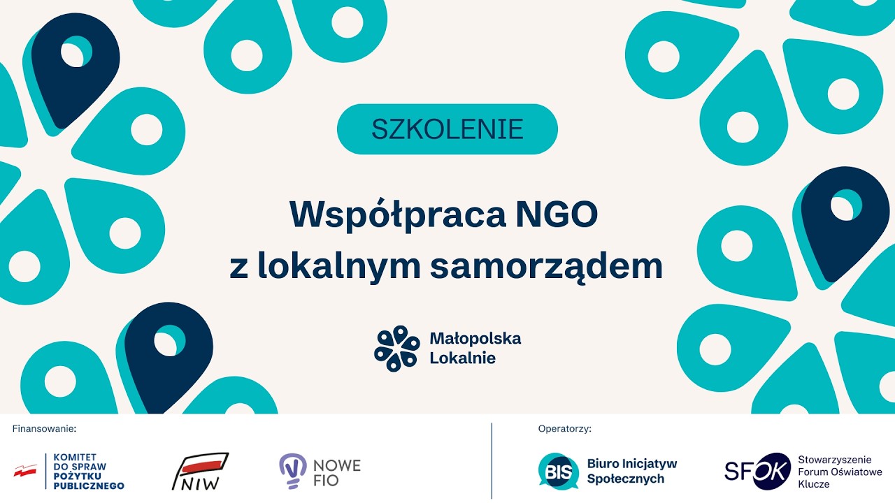 Jak rozwijać współpracę NGO z lokalnym samorządem? | *Małopolska Lokalnie* | 2026