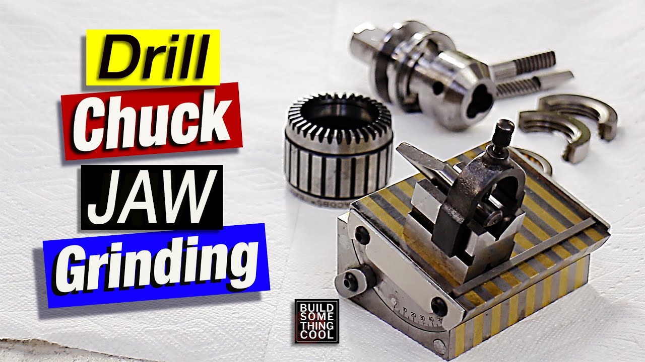Drill chuck grinding