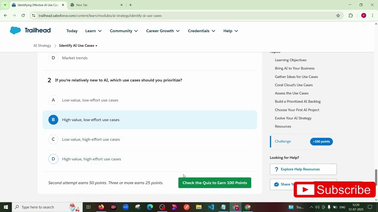 Identify AI Use Cases || salesforce trailhead