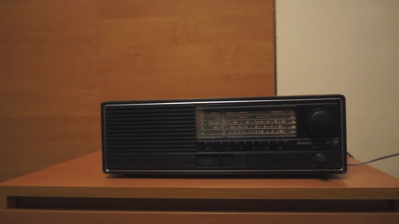 Radio Śnieżka R - 207 - naprawa i przestrojenie