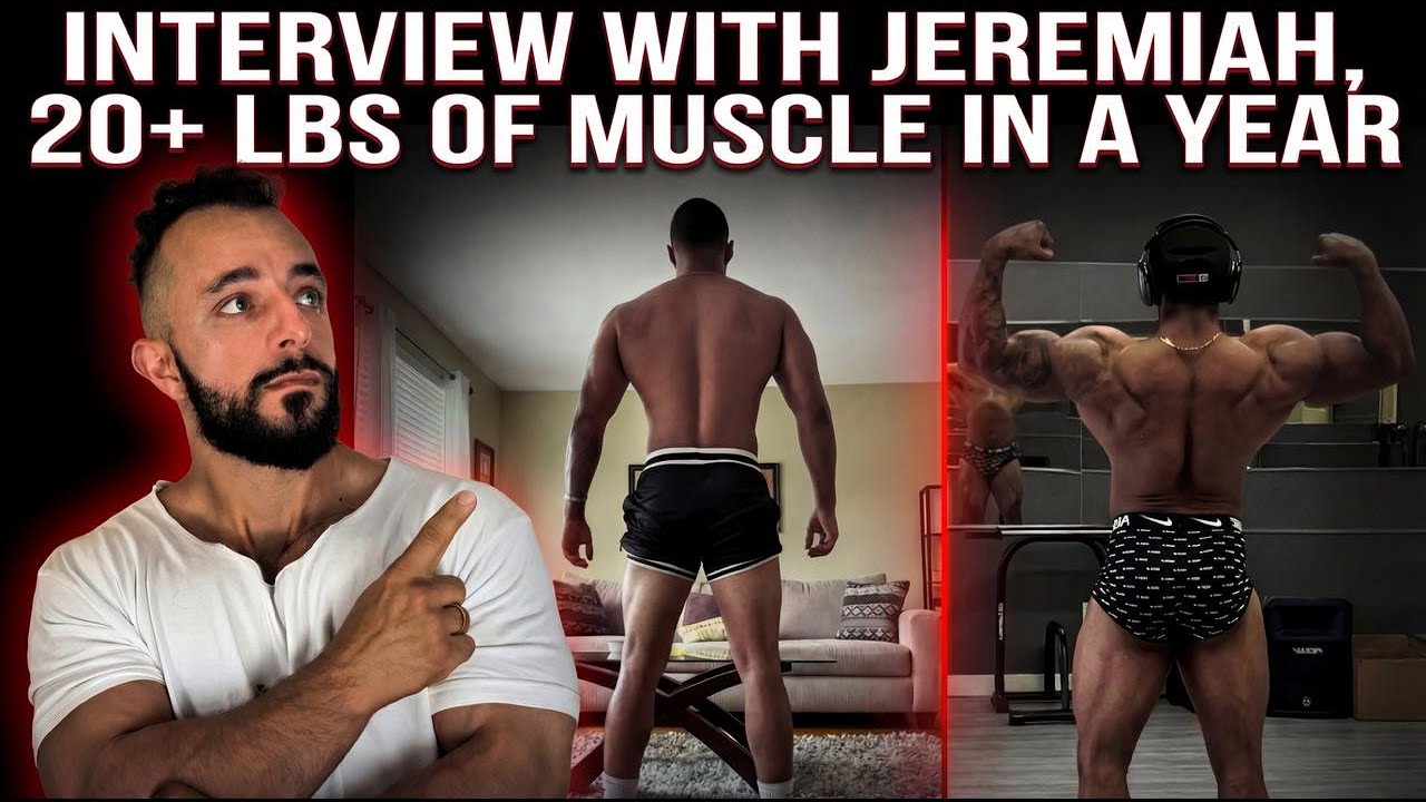 Interview With Jeremiah: How He Built 20+ Lbs of Muscle in Just 1 Year