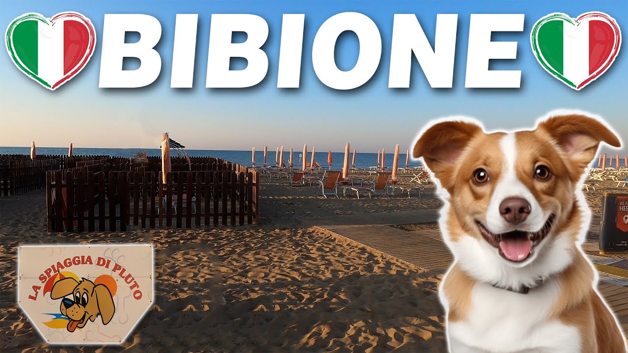 🇮🇹 BIBIONE | La Spiaggia Di Pluto (Hunde-Strand) | Dog Friendly Beach 🐶🏖️