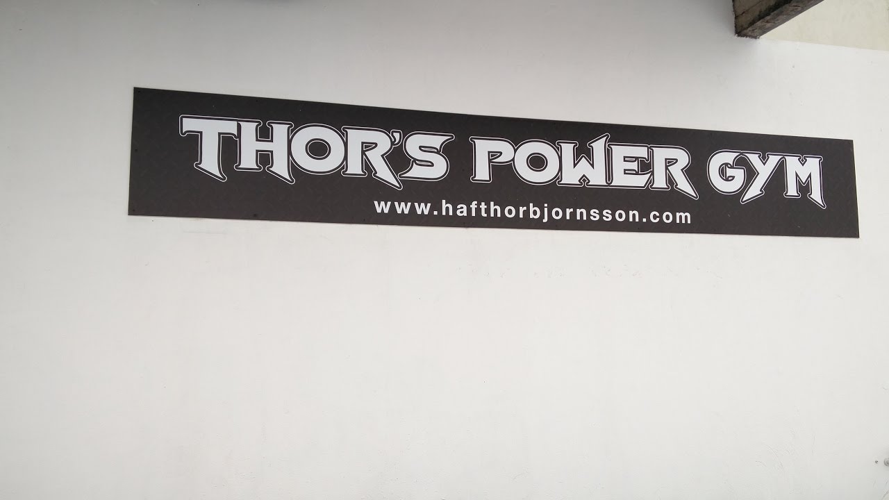A visit to Thor's Power Gym in Iceland