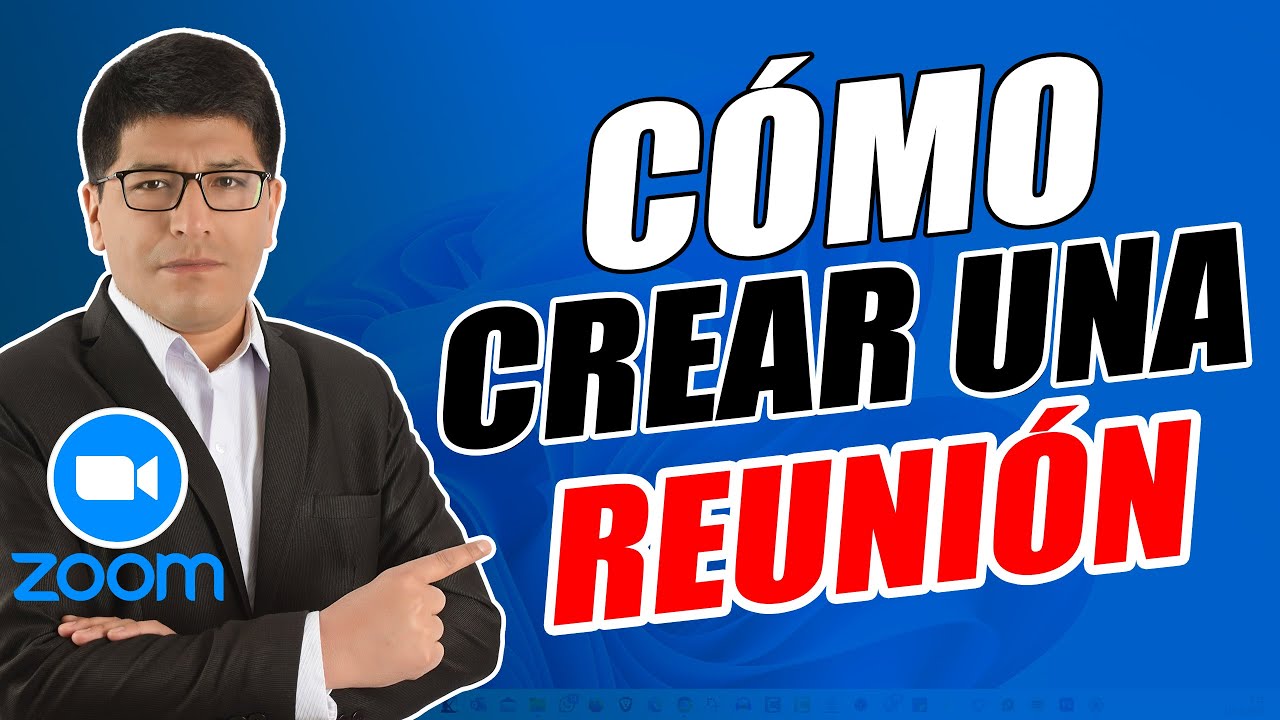 C&oacute;mo Crear Una Reuni&oacute;n en Zoom y Compartir el Link Desde la Computadora | Laptop | F&aacute;cil y R&aacute;pido