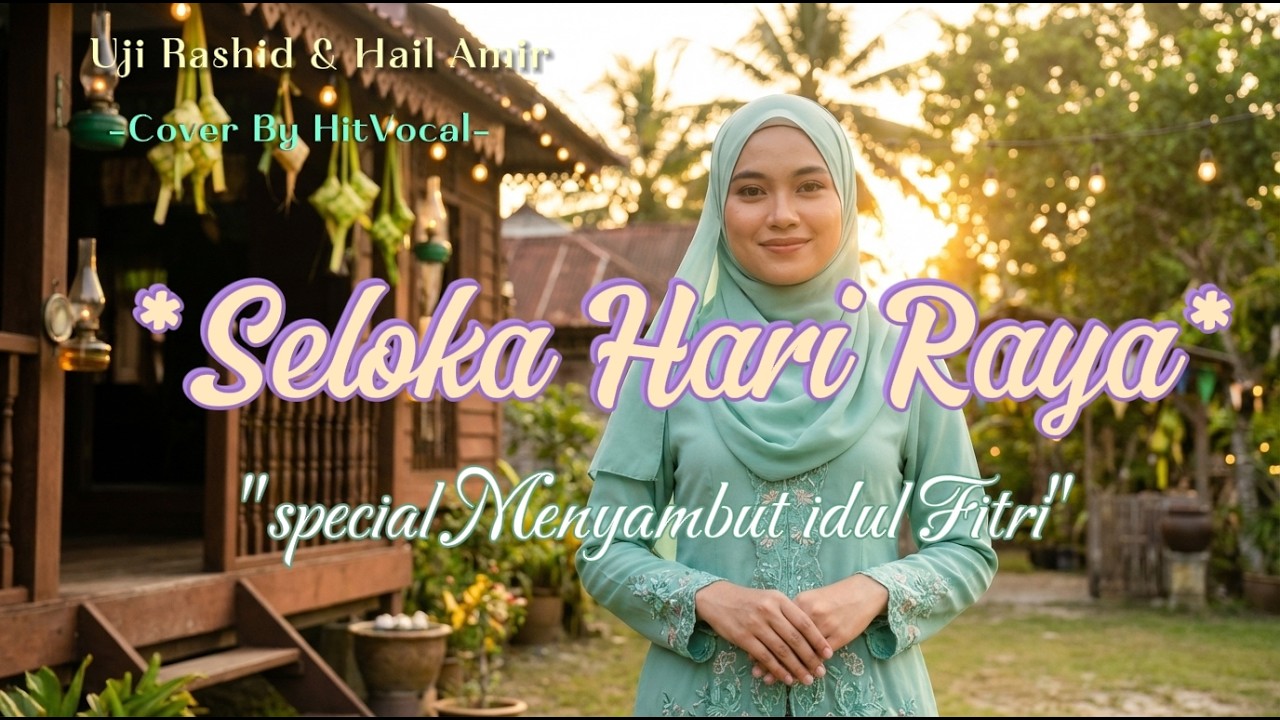 Seloka Hari Raya - uji rashid & hail amir | Cover HitVocal - lagu raya paling diminati 2026