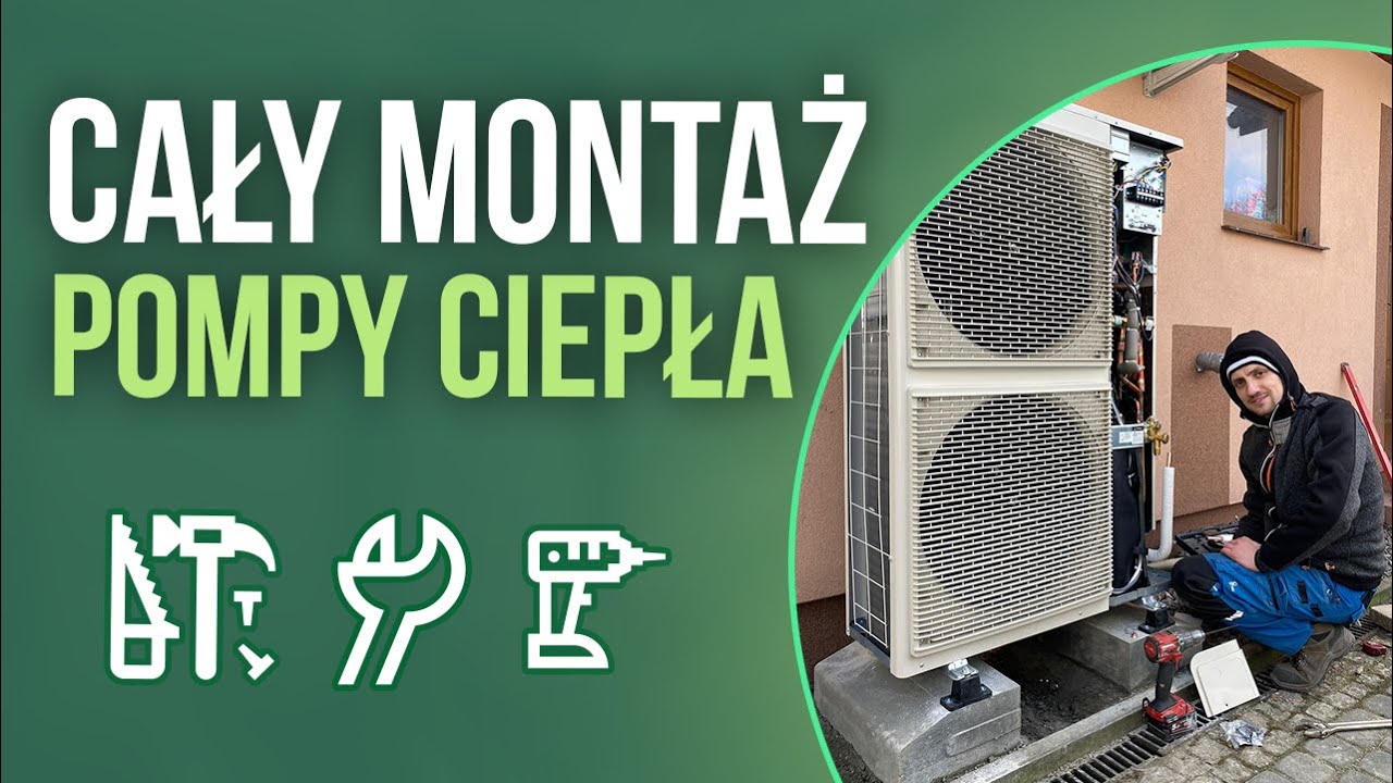 Montujemy POMPĘ CIEPŁA! *Pełna relacja z montażu.