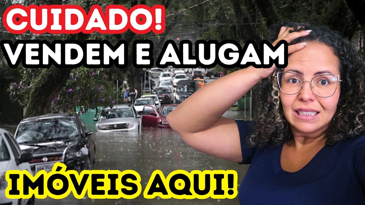 ALAGAMENTO EM CURITIBA: Bairros mais críticos e Lista completa! ⛔️