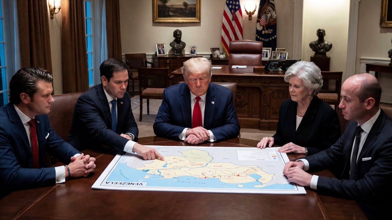 Reunión en la Casa Blanca para decidir acciones en Venezuela