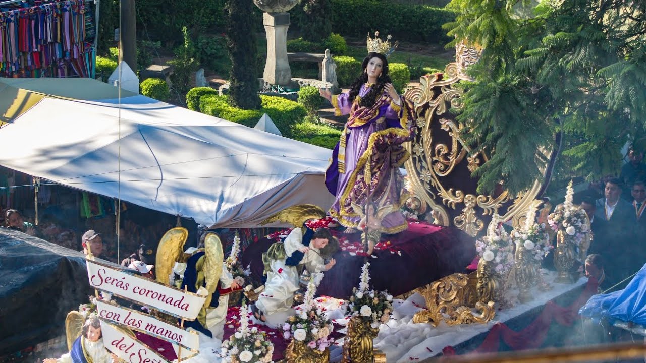 Salida, Procesión de la Santísima Virgen de la Asunción Sumpango Sacatepéquez, Agosto 2025